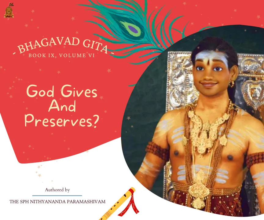 Bhagavad Gita Chapter 9 - Lesson 6 of 9 - English